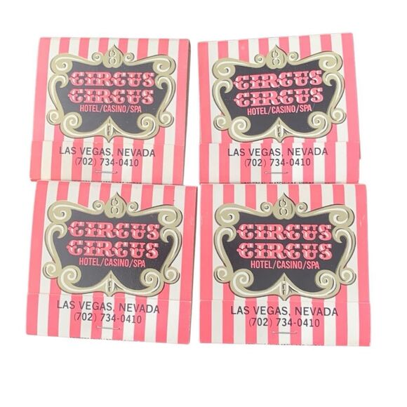 Vintage Matchbook Circus Circus Hotel Casino Spa The Perfect Promotional Matchbo - Picture 1 of 5